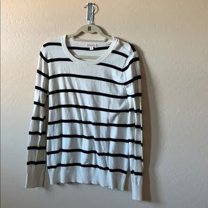 Merona striped sweater